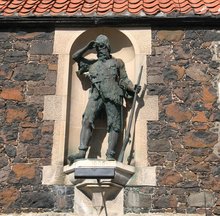Statue de Alexander Selkirk à Lower Largo