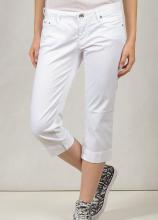 Pantalon blanc mi-court