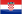Drapeau Croatie
